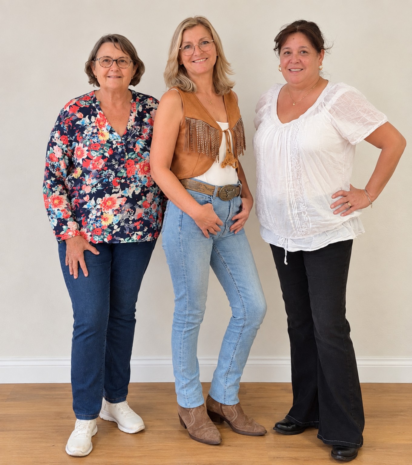 Les trois passionnées de Ria Country Line